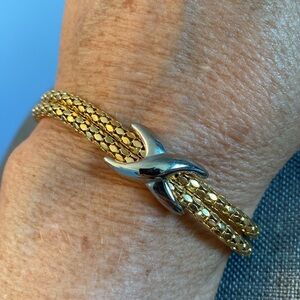 Vintage 2 tone Bracelet